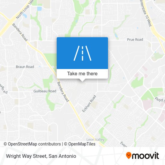 Mapa de Wright Way Street