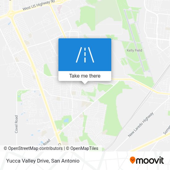 Yucca Valley Drive map