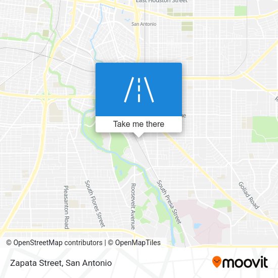 Mapa de Zapata Street