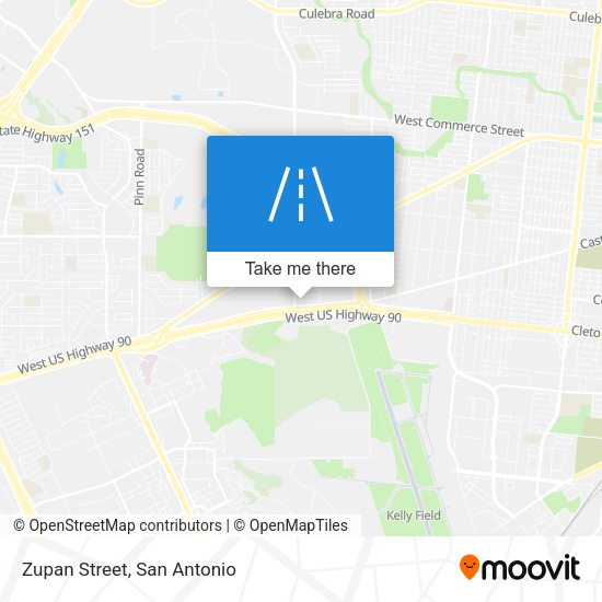 Mapa de Zupan Street