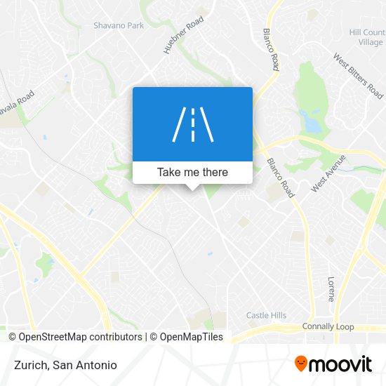 Mapa de Zurich