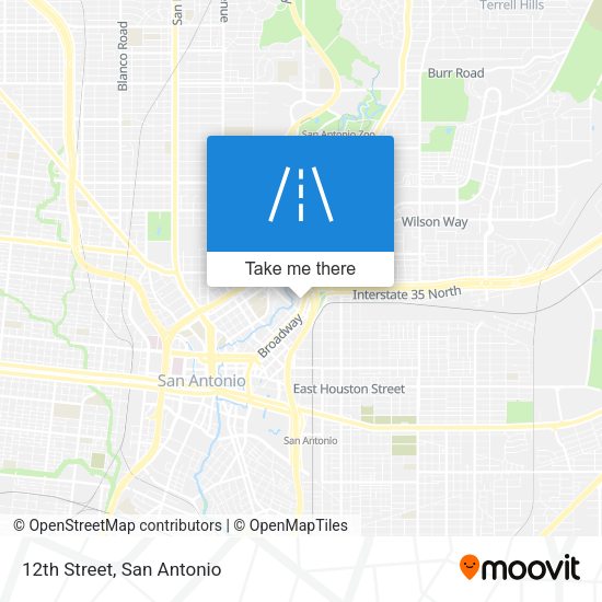 Mapa de 12th Street