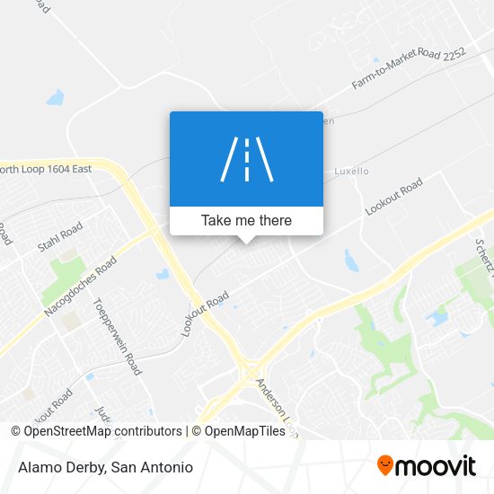 Alamo Derby map