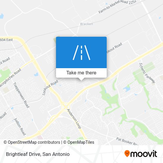 Brightleaf Drive map