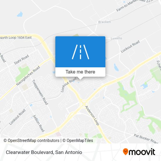 Mapa de Clearwater Boulevard