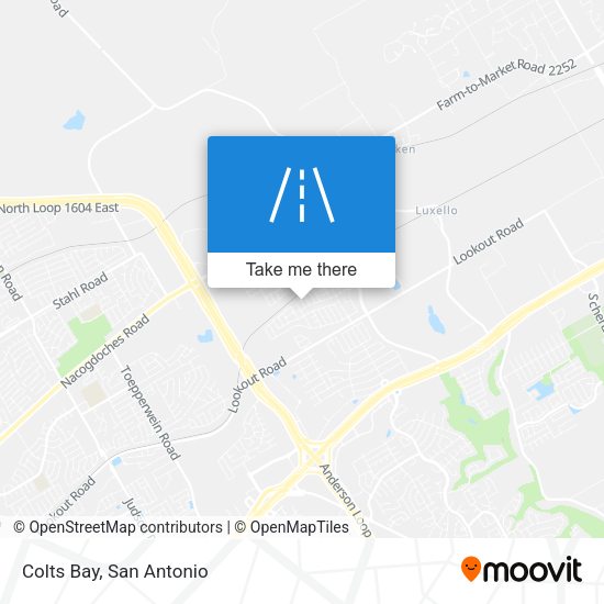 Mapa de Colts Bay