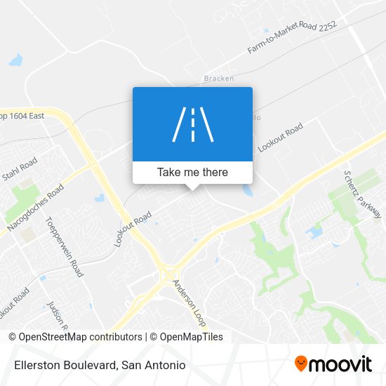Mapa de Ellerston Boulevard