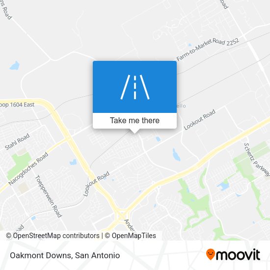 Mapa de Oakmont Downs