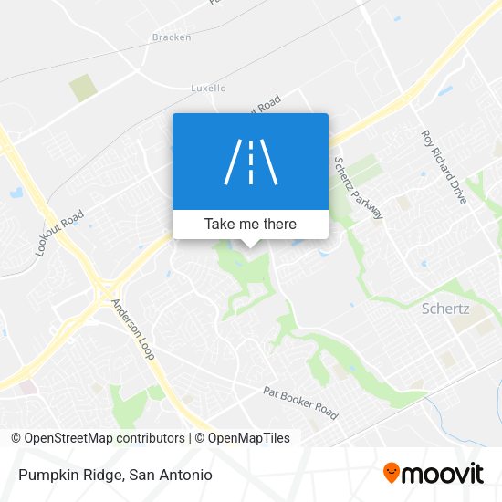 Mapa de Pumpkin Ridge