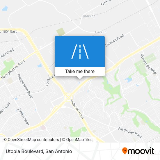 Utopia Boulevard map