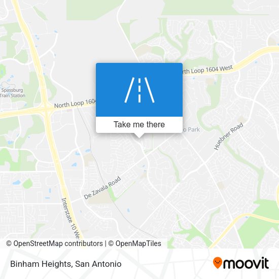 Mapa de Binham Heights