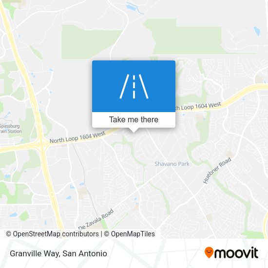 Mapa de Granville Way