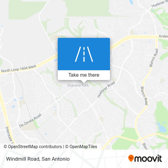 Mapa de Windmill Road