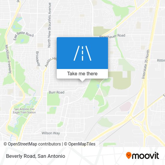 Mapa de Beverly Road