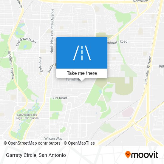 Mapa de Garraty Circle