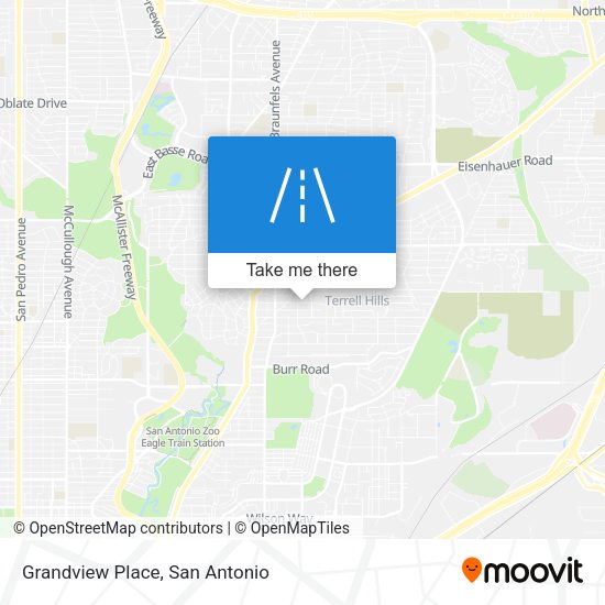 Grandview Place map