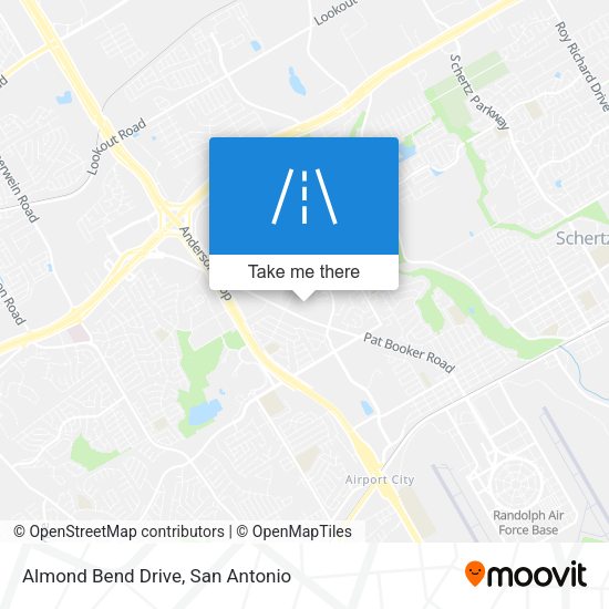 Almond Bend Drive map