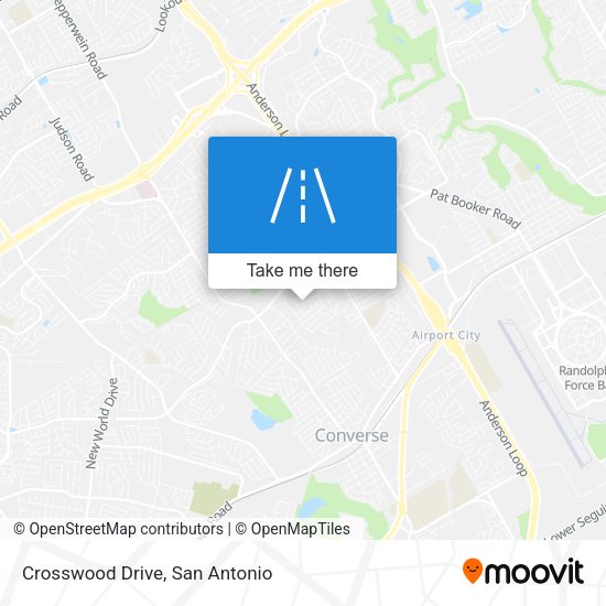 Crosswood Drive map