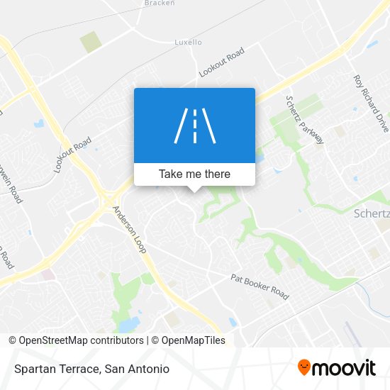 Mapa de Spartan Terrace