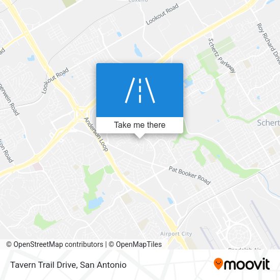Tavern Trail Drive map