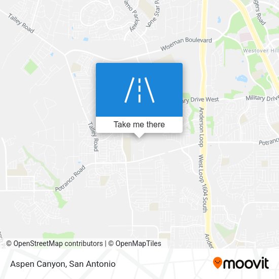 Mapa de Aspen Canyon