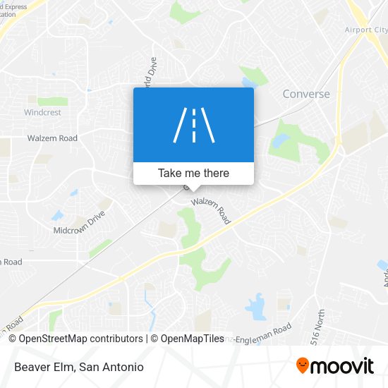 Mapa de Beaver Elm