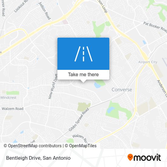 Bentleigh Drive map