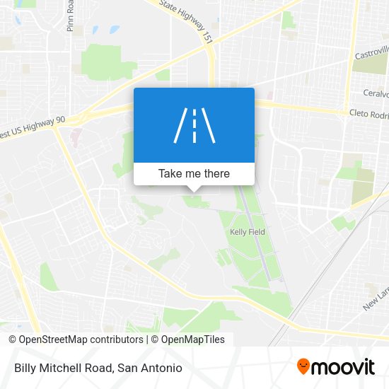 Billy Mitchell Road map