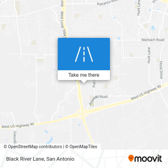 Mapa de Black River Lane