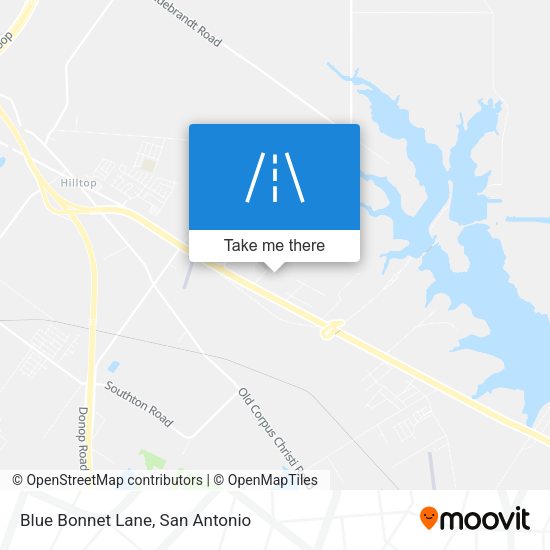 Blue Bonnet Lane map