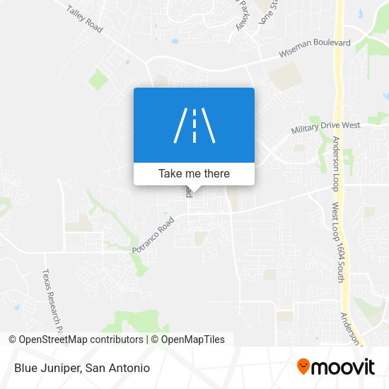 Mapa de Blue Juniper