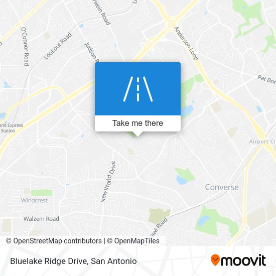 Bluelake Ridge Drive map