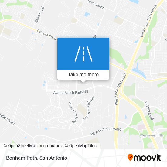 Mapa de Bonham Path