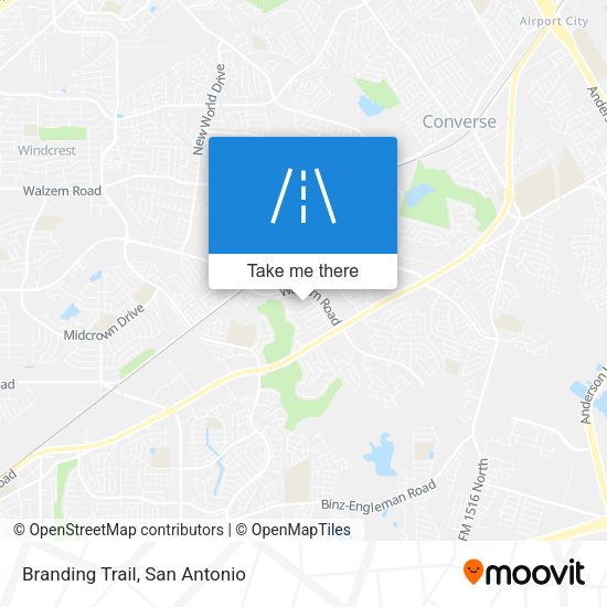 Branding Trail map