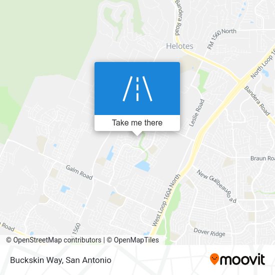 Mapa de Buckskin Way