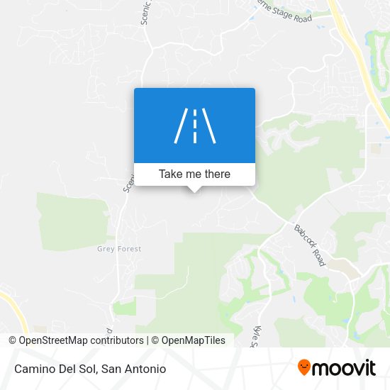 Mapa de Camino Del Sol