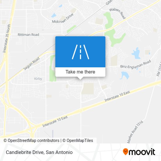 Mapa de Candlebrite Drive