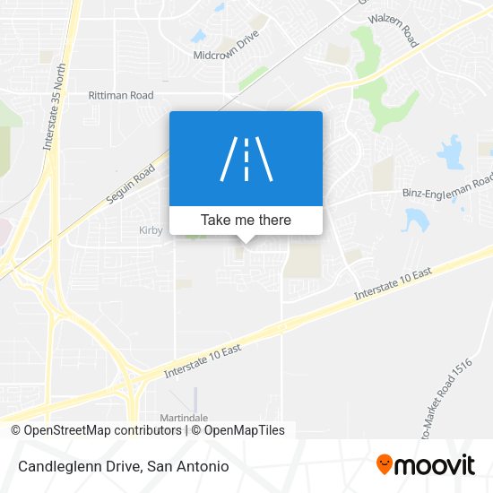 Mapa de Candleglenn Drive