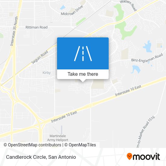 Mapa de Candlerock Circle