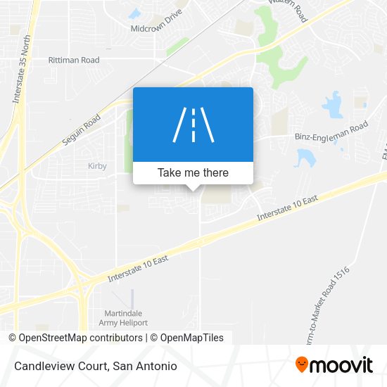 Candleview Court map