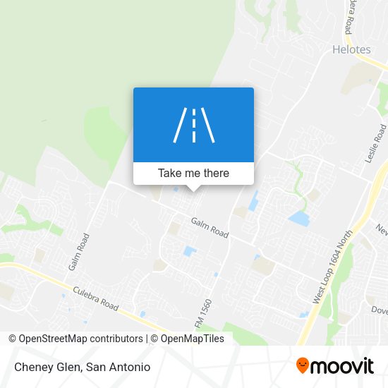 Mapa de Cheney Glen