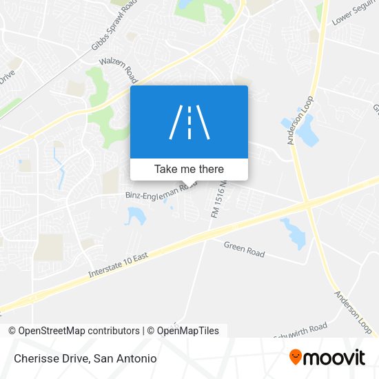 Mapa de Cherisse Drive