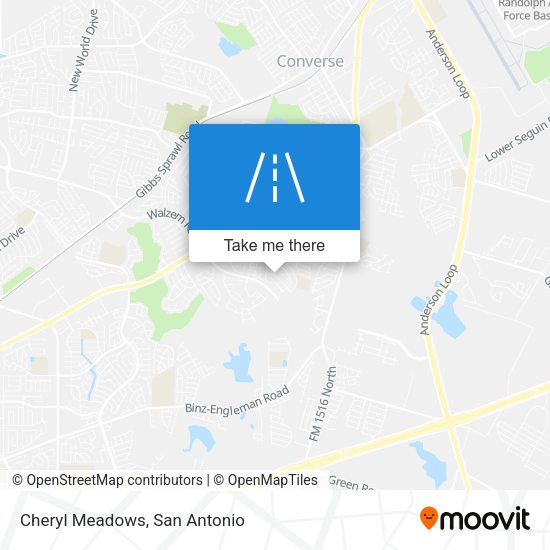Cheryl Meadows map