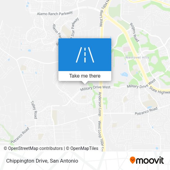 Mapa de Chippington Drive