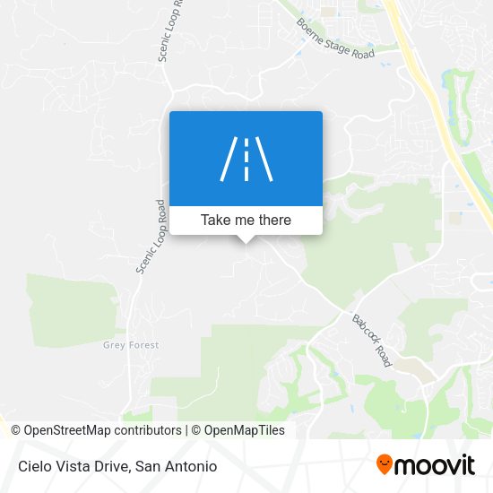 Mapa de Cielo Vista Drive