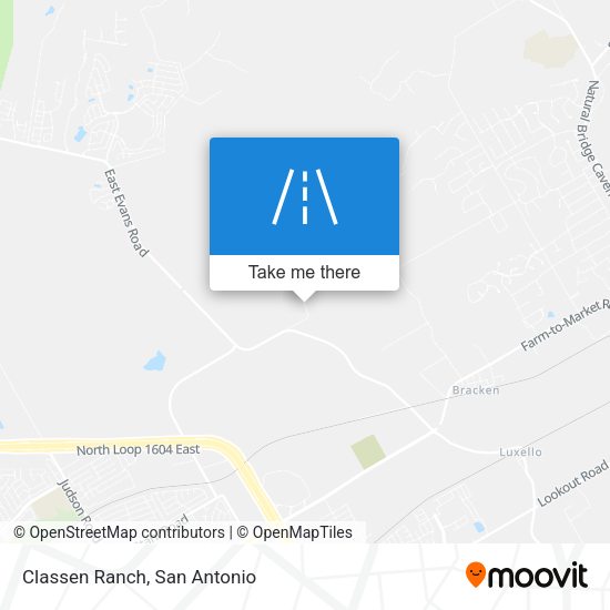Mapa de Classen Ranch