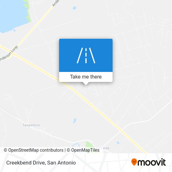 Mapa de Creekbend Drive