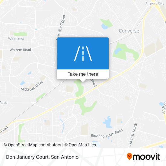 Don January Court map