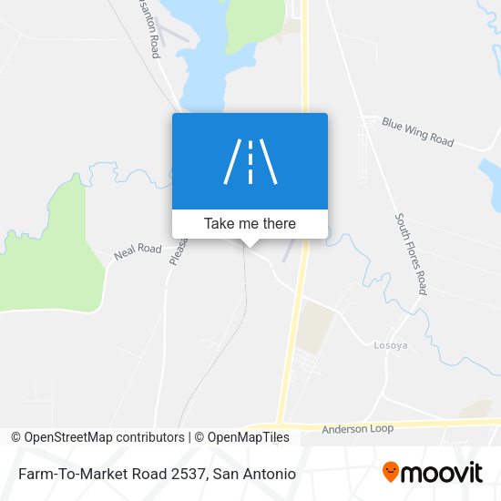 Farm-To-Market Road 2537 map