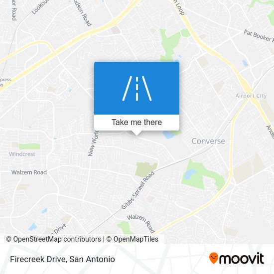 Firecreek Drive map